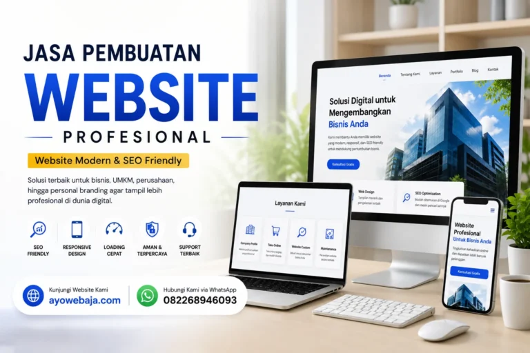Jasa Pembuatan Website Serang Profesional